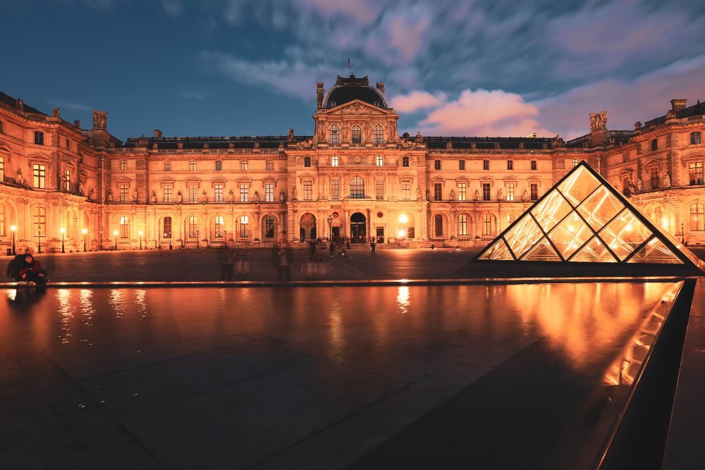 Louvre Museum exterior – Paris attractions