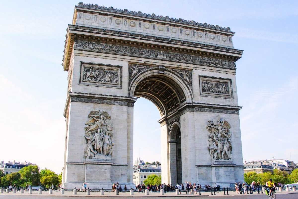 Arc de Triomphe panoramic rooftop - Paris 5 Days Itinerary