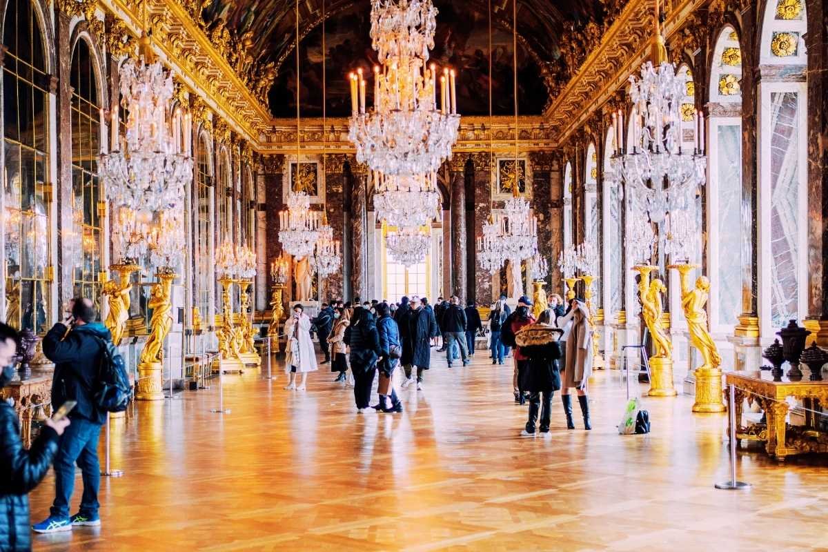 Hall of Mirrors Versailles Palace interior