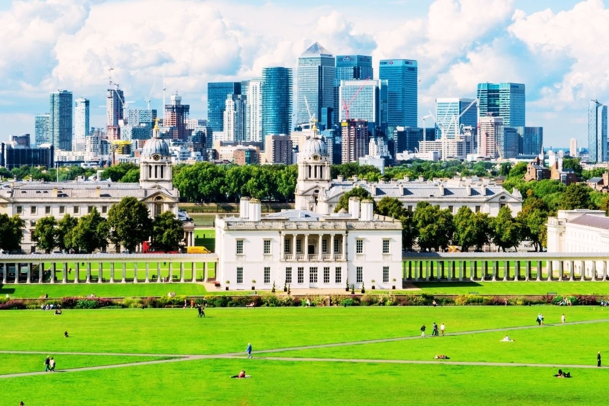Greenwich London calm family friendly base with scenic streets