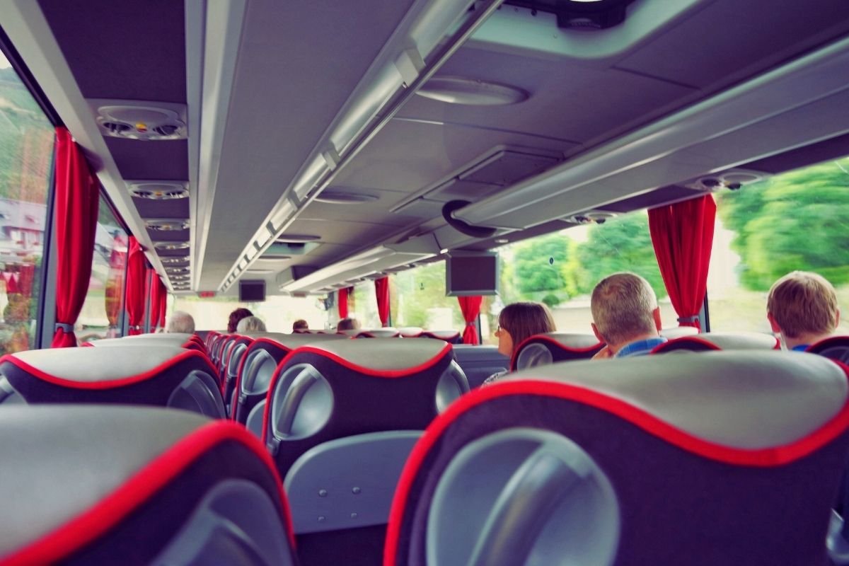 Coach transfer from Gatwick—slower than train but often lower decision load, which can be a real advantage when arriving tired. 