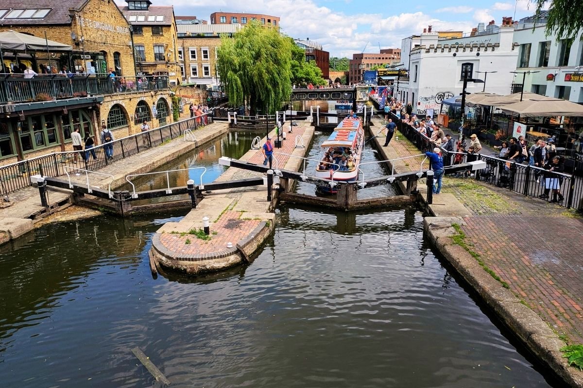 London market and canal walk used as a structured texture day with 2–3 named stops
