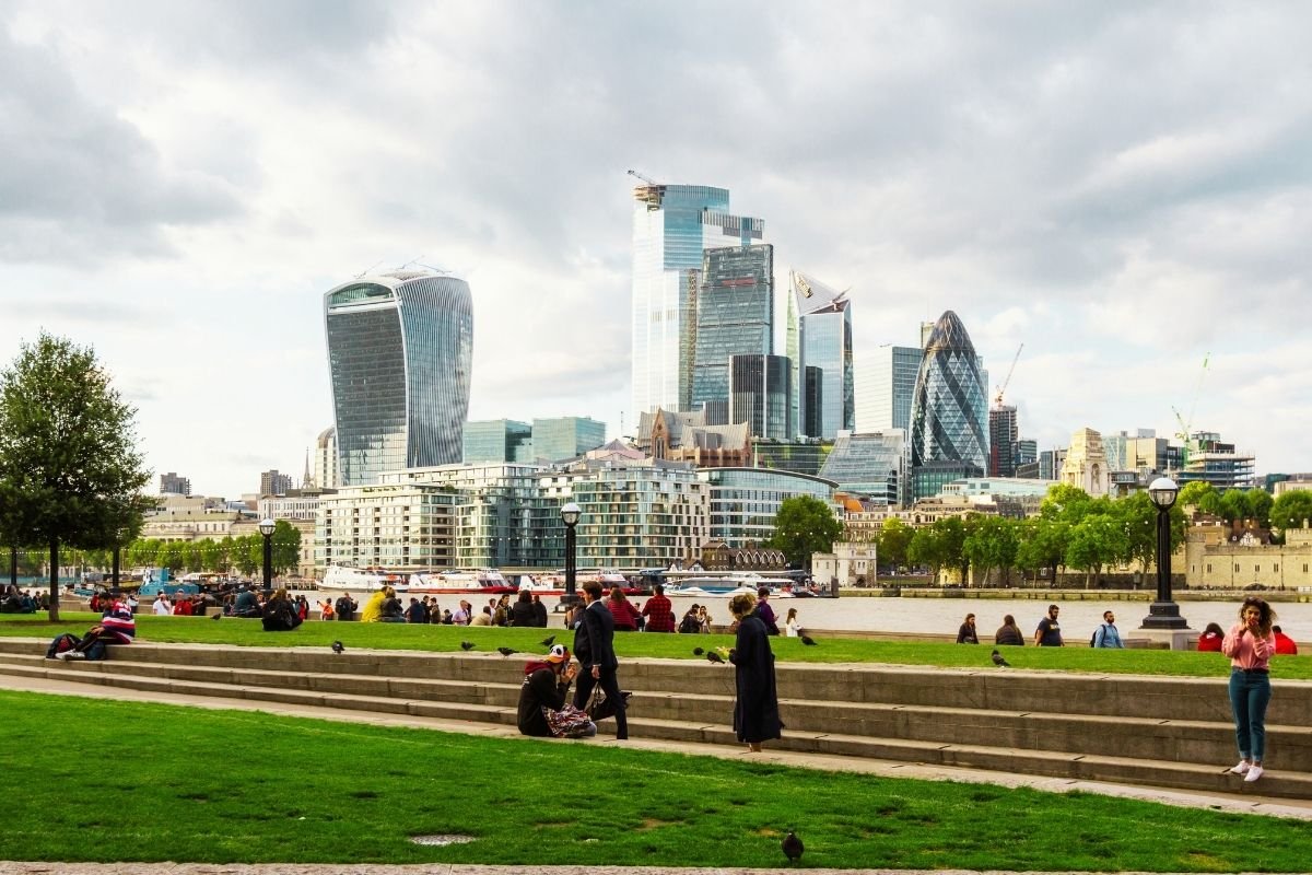 Morning walk in the City of London—dense sights with lower friction before midday queues build.