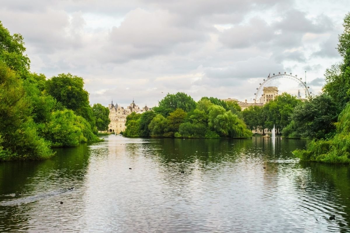 St James’s Park walkway London