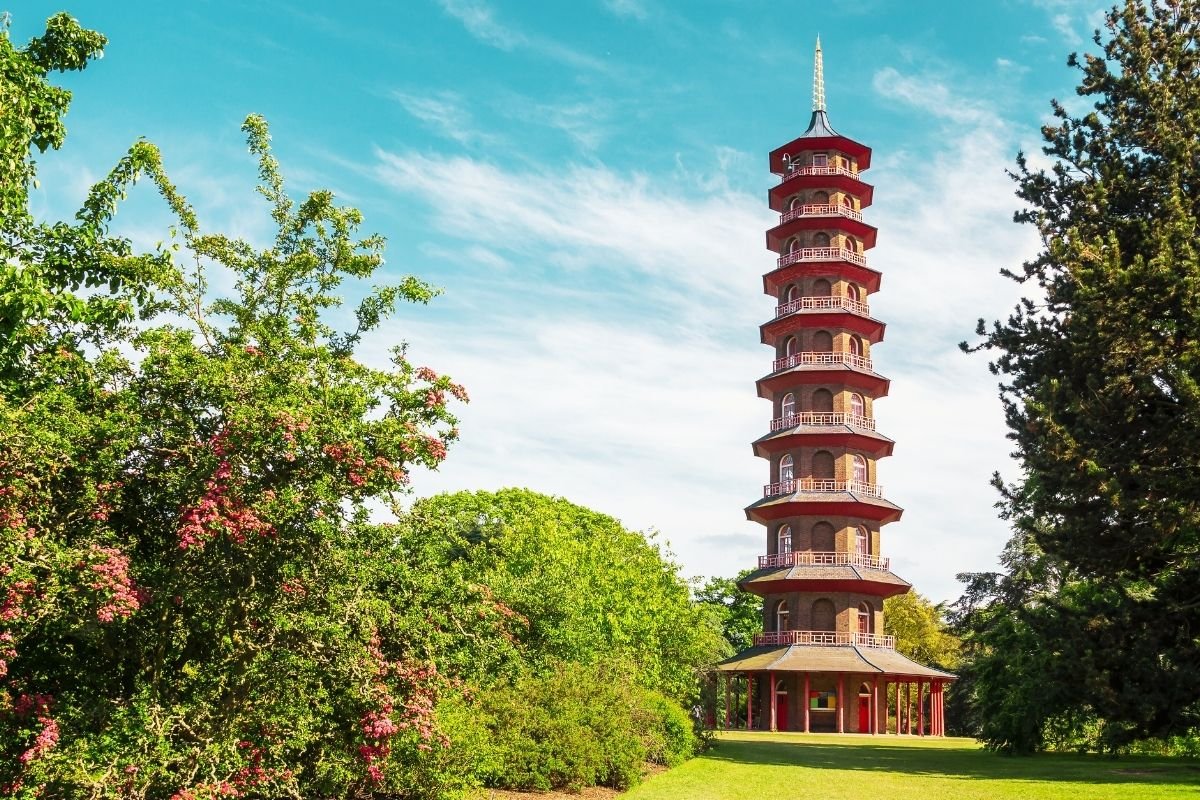  Great Pagoda framed by greenery (history add-on zone)