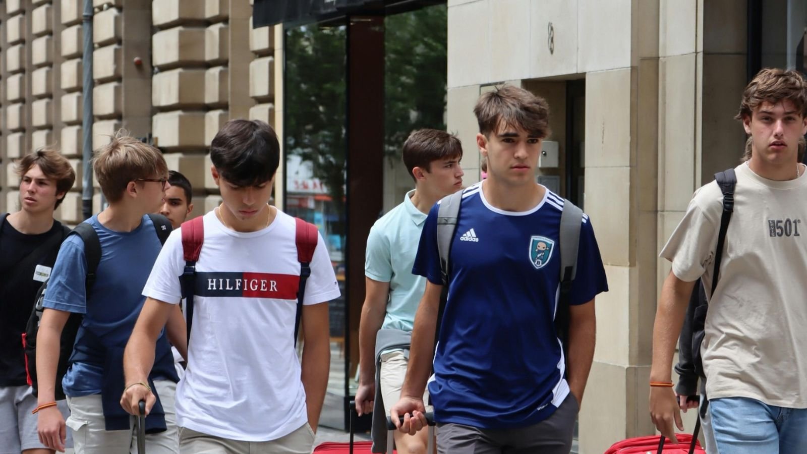 Football fans traveling between cities during World Cup 2026 in the United States